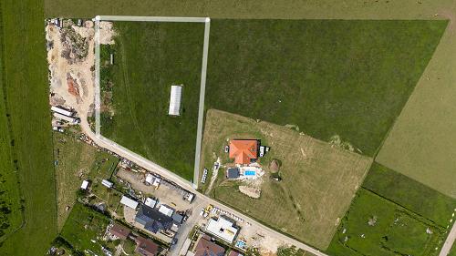  Panorámás, csendes építési telek eladó Tapolcán