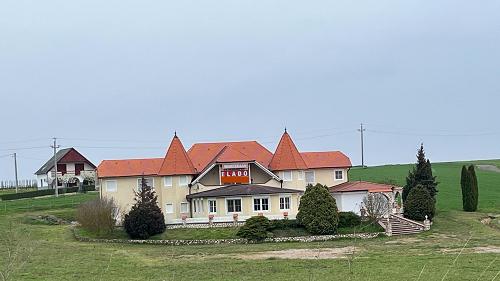 Large restaurant with hall, parlor and guest rooms in German-speaking Swabian village